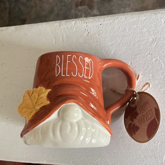 BNWT- 18floz- Fall- Harvest- BELIEVE- Figural Gnome- Hand Painted Ceramic Mug 🍁 - Picture 13 of 17